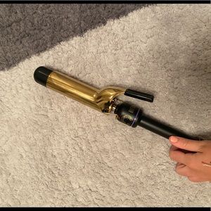 hot tools 2 inch curling clamp iron